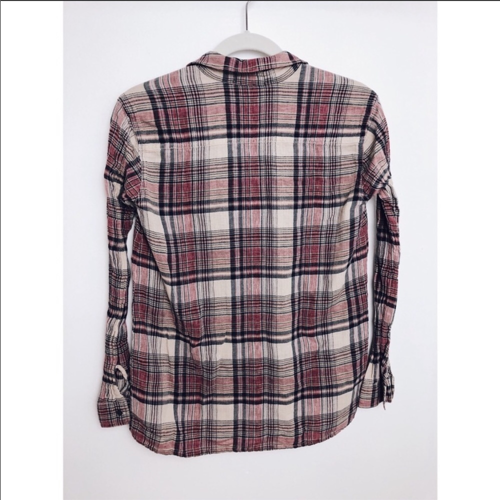 James Perse | Shoreditch Plaid Pocket Shirt Ember - Picture 8 of 8